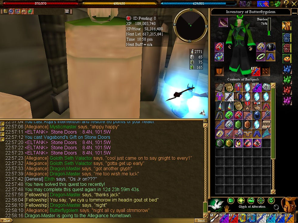 #Asheron's Call #Screenshots #Crafter Golems