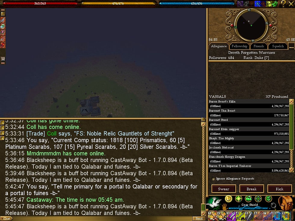 #Asheron's Call #Screenshots #Random Landblocks #B715