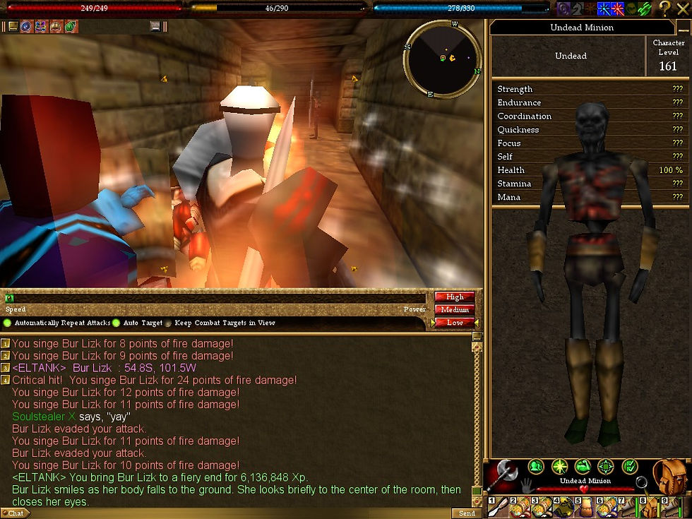 #Asheron's Call #Screenshots #Gateway to the Deep #Undead Minion