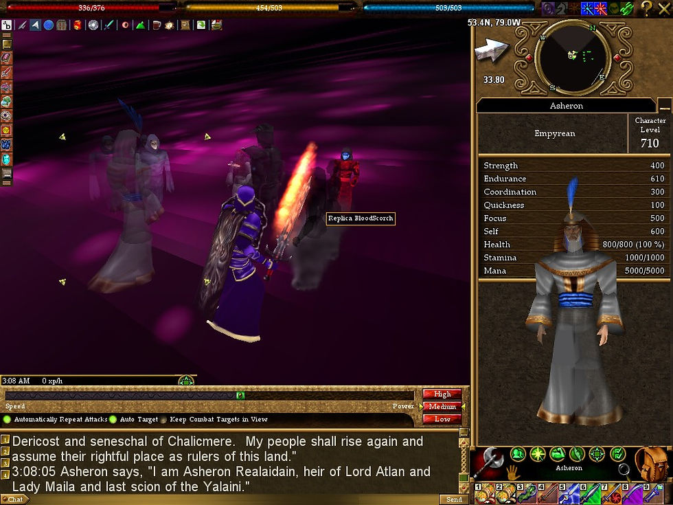 #Asheron's Call #Screenshots #Delving into Claude's Mind #Asheron