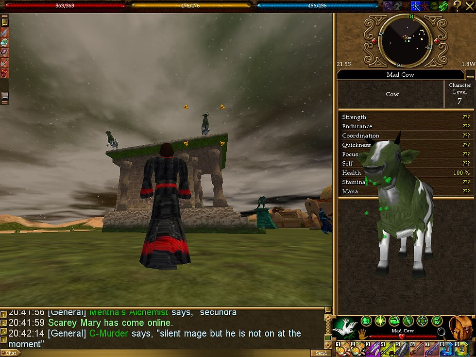#Asheron's Call #Screenshots #Yaraq #Mad Cow
