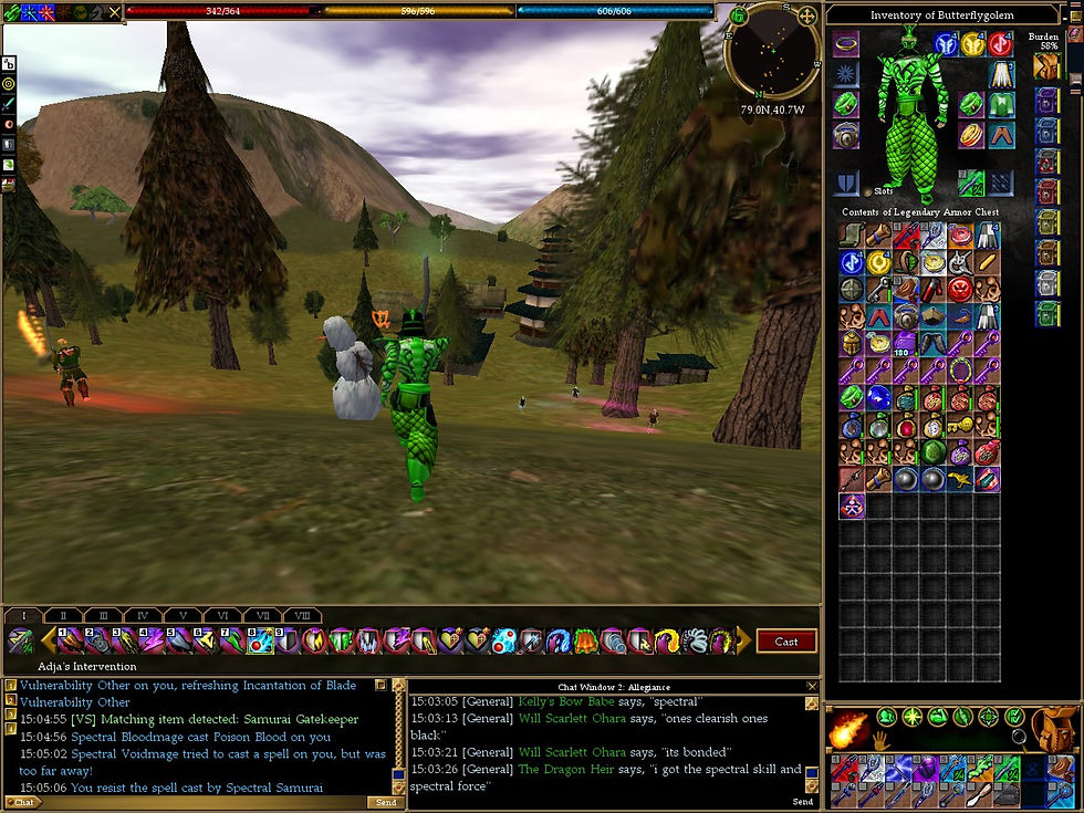 #Asheron's Call #Screenshots #Hoshino #Spectral Samurai #4CE2