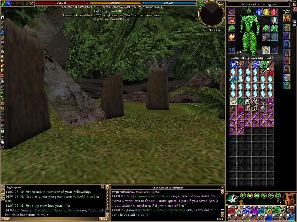 #Asheron's Call #Screenshots #Hive Queen Assault #Tuning Fork