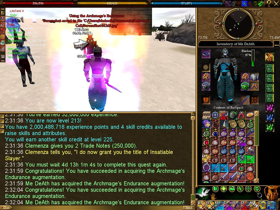 #Asheron's Call #Screenshots #Westwatch Outpost #23DA