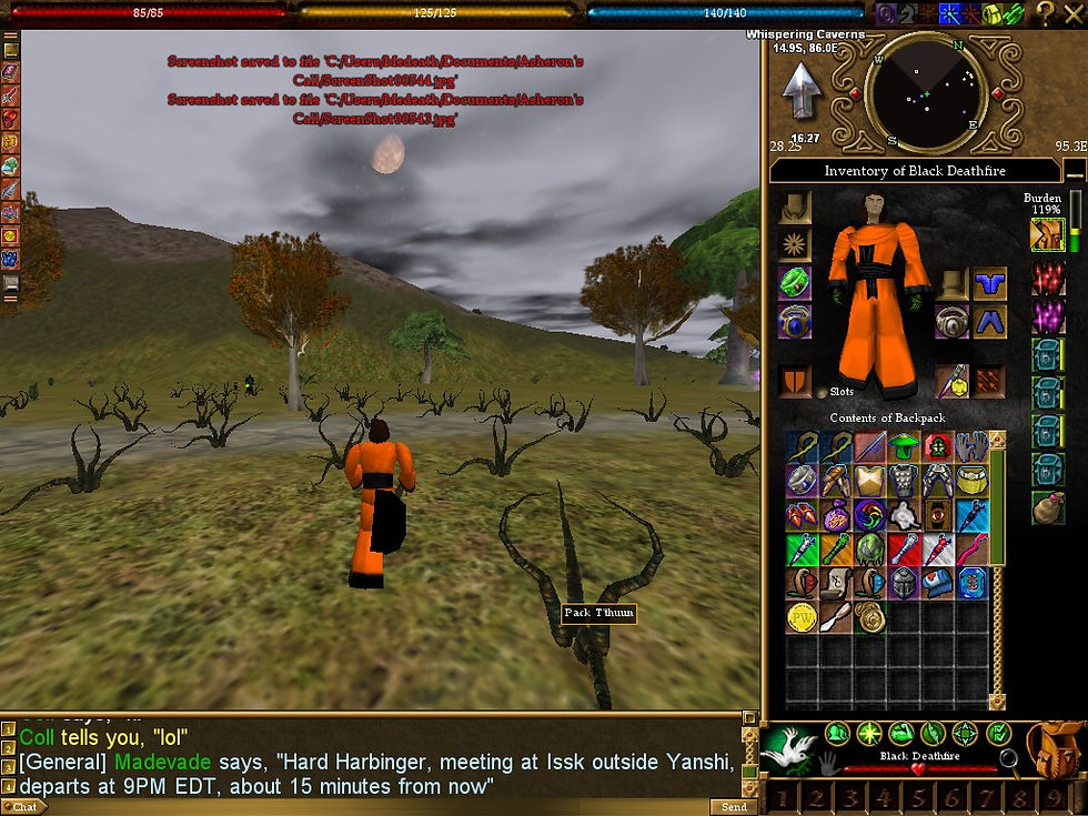 #Asheron's Call #Screenshots #Tou-Tou #Pack T'thuun