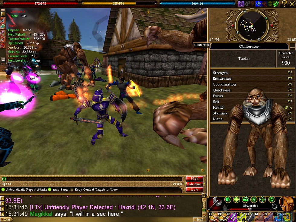 #Asheron's Call #Screenshots #Live Event-Hopeslayer Assaults Holtburg (2009) #Obliterator