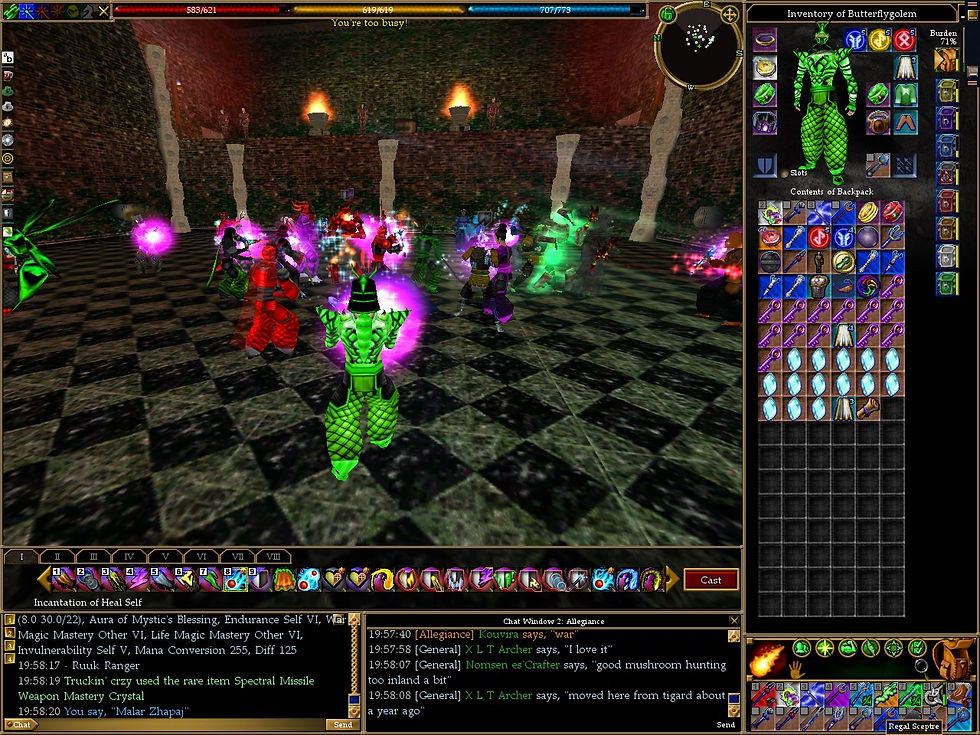#Asheron's Call #Screenshots #Gauntlet #Radiant Blood #Stage 07