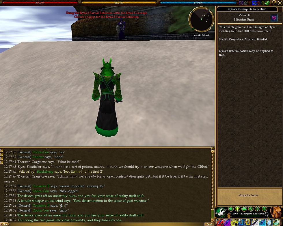 #Asheron's Call #Screenshots #Black Death Catacombs Quiddity Seed #Elysa's Incomplete Reflection