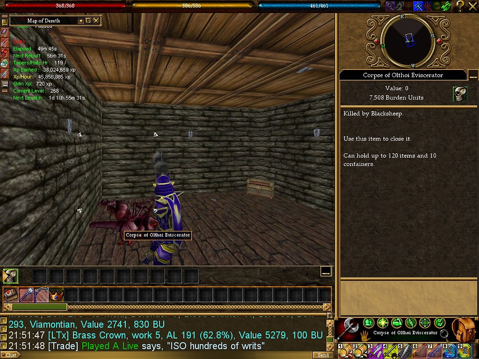 #Asheron's Call #Screenshots #Olthoi Eviscerator