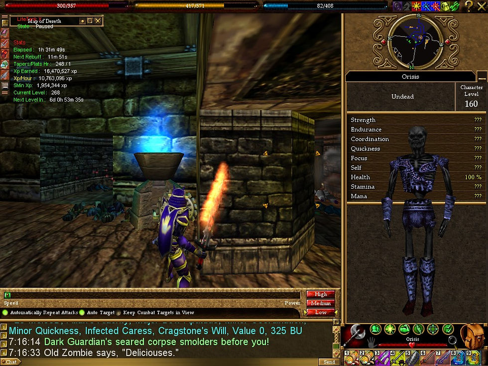 #Asheron's Call #Screenshots #Live Event-Undead Attacks (2012) #Orisis