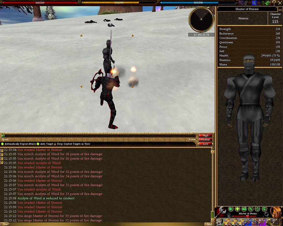 #Asheron's Call #Screenshots #Tanada House of Storms #Master of Storms