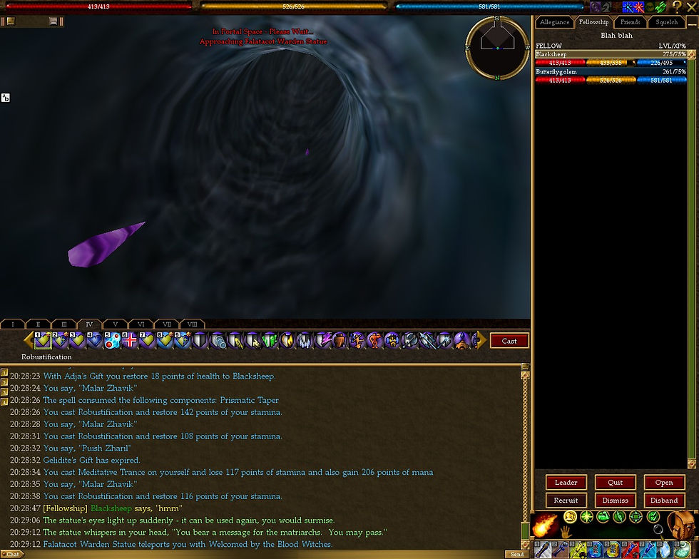 #Asheron's Call #Screenshots #Harlune's Diplomacy #Falatacot Warden Statue