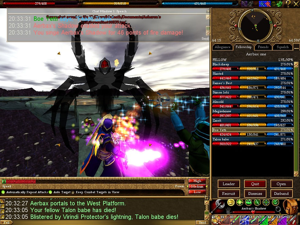 #Asheron's Call #Screenshots #Aerbax's Citadel #Aerbax's Shadow