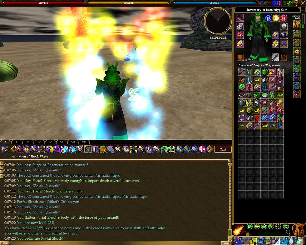 #Asheron's Call #Screenshots #Dark Isle #CAED #Parfal Sleech