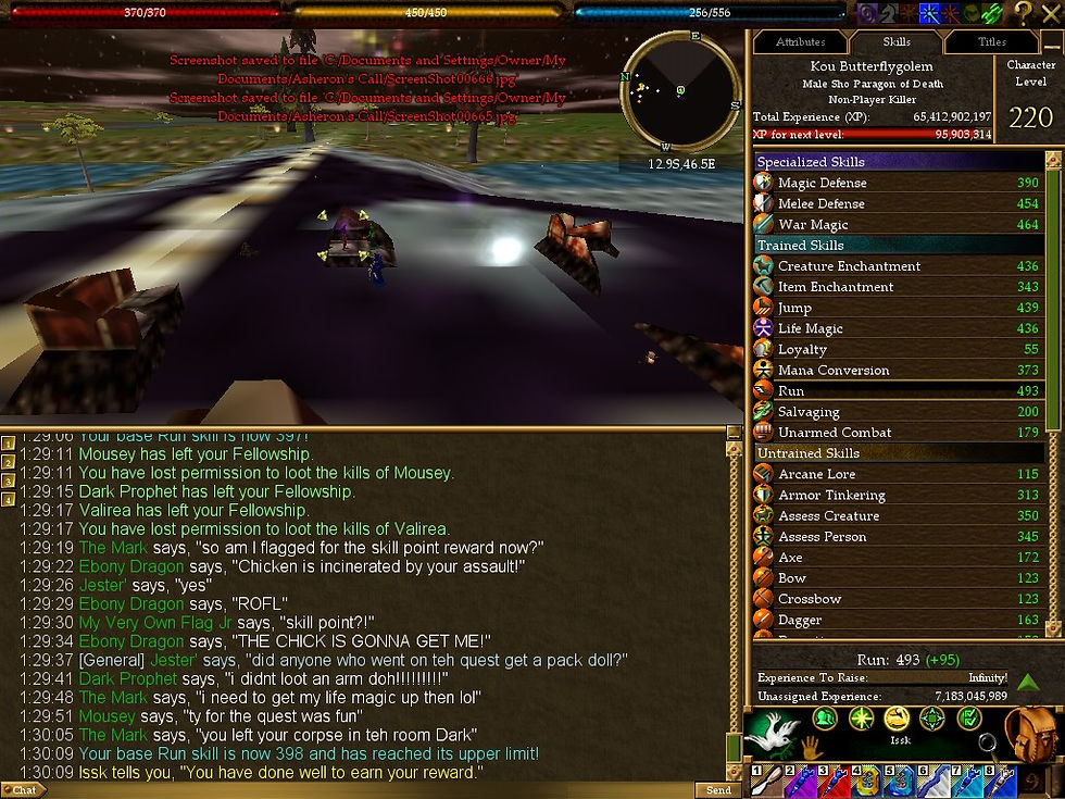 #Asheron's Call #Screenshots #Harbinger #Issk