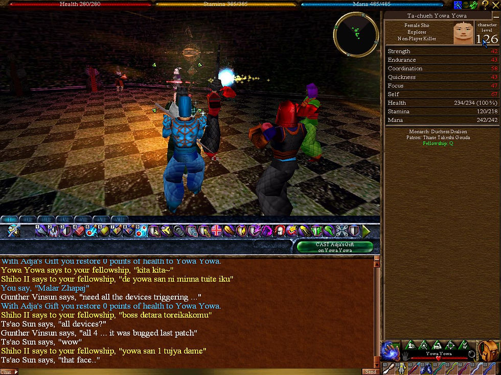 #Asheron's Call #Screenshots #Blackmire #The Temple of Ixir Zi