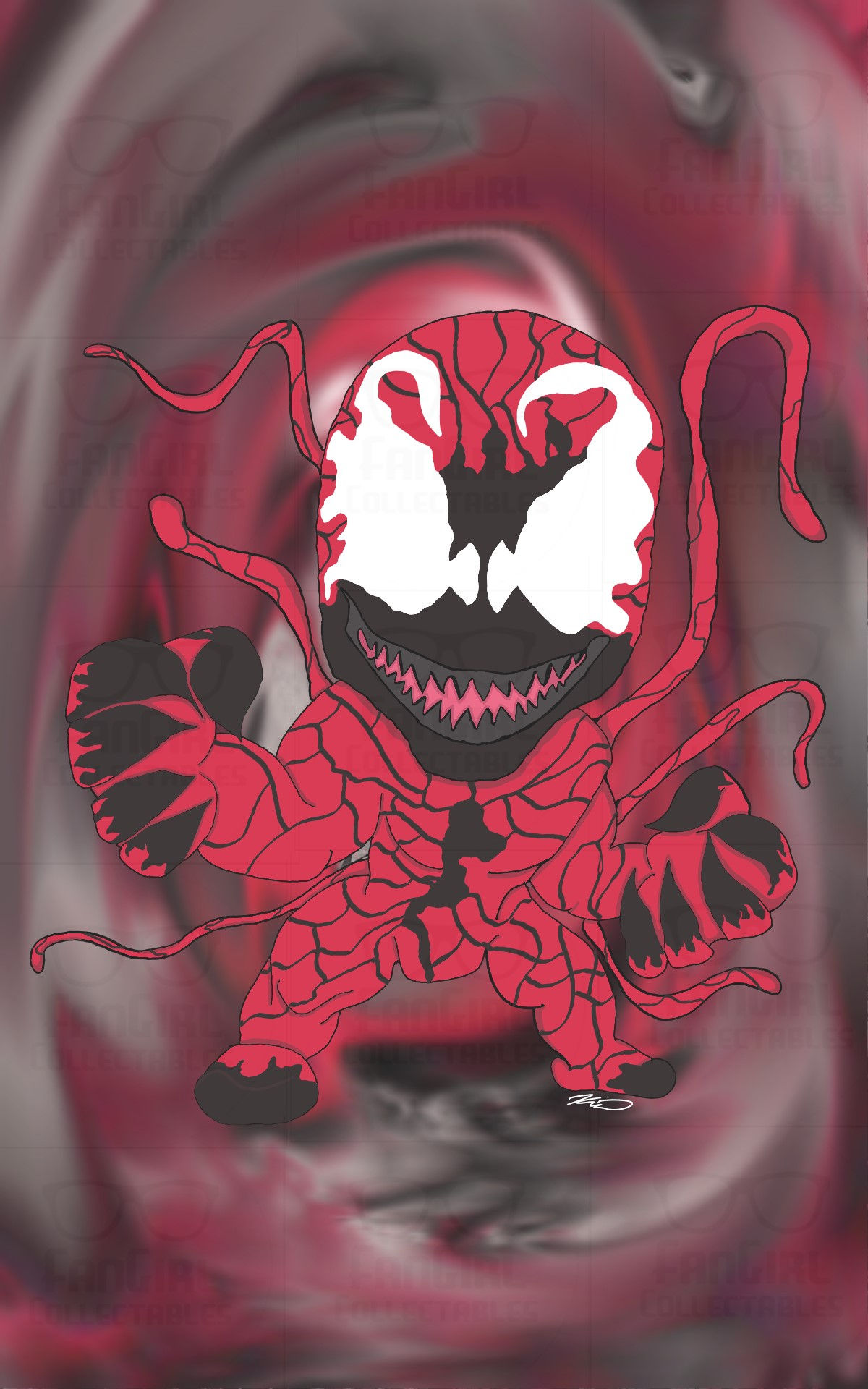 Marvel - Carnage Art Print