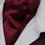 Thumbnail: Mens Rich Burgundy Faux Silk Satin Ascot Cravat / Pocket square