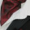 Thumbnail: Mens Burgandy Black Paisley Shot Satin Ascot Cravat & Pocket Square