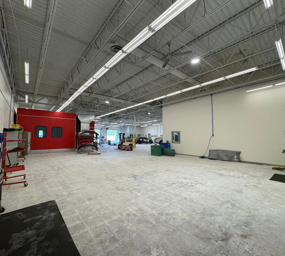 Inside Williams Paint & Body Shop