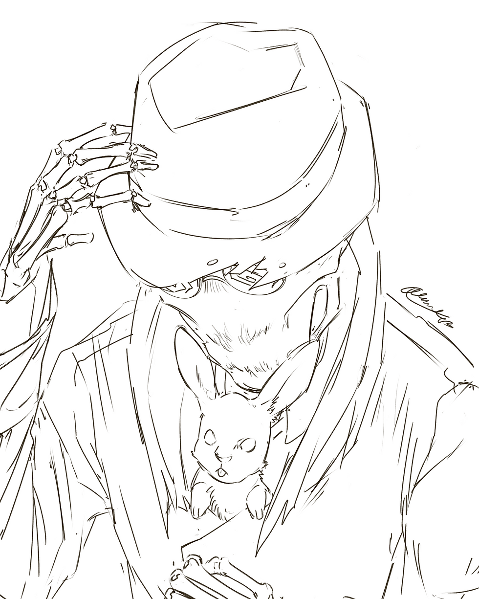 Sketch Bust + Extra Char