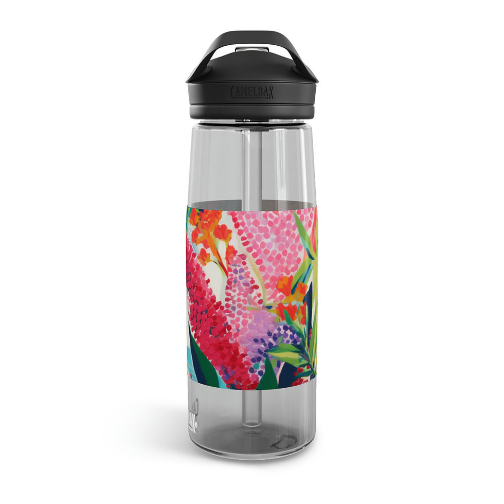 Thumbnail: Tropical Abundance CamelBak Eddy®  Water Bottle, 740ml/25oz