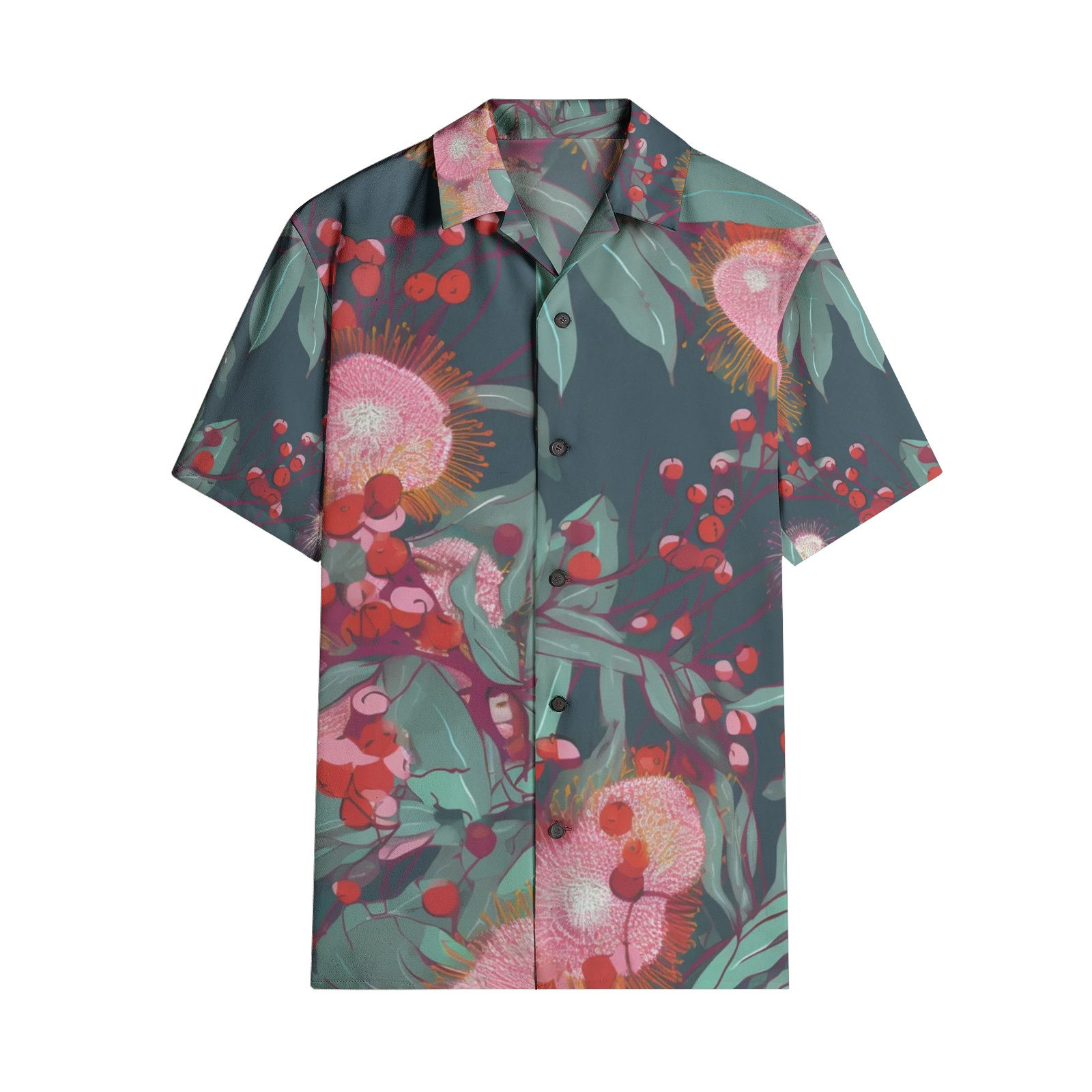 Festive Gum Short Sleeve Shirts