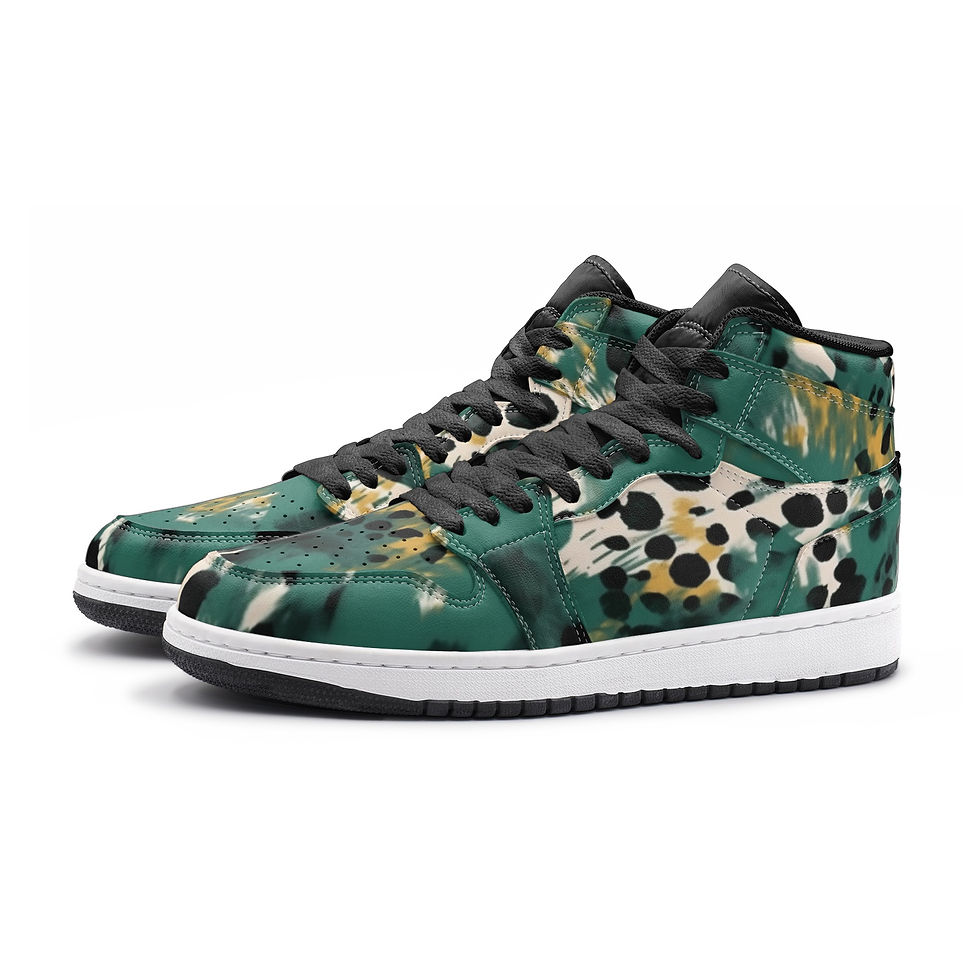 Thumbnail: Cheetah Forest High Top Sneakers
