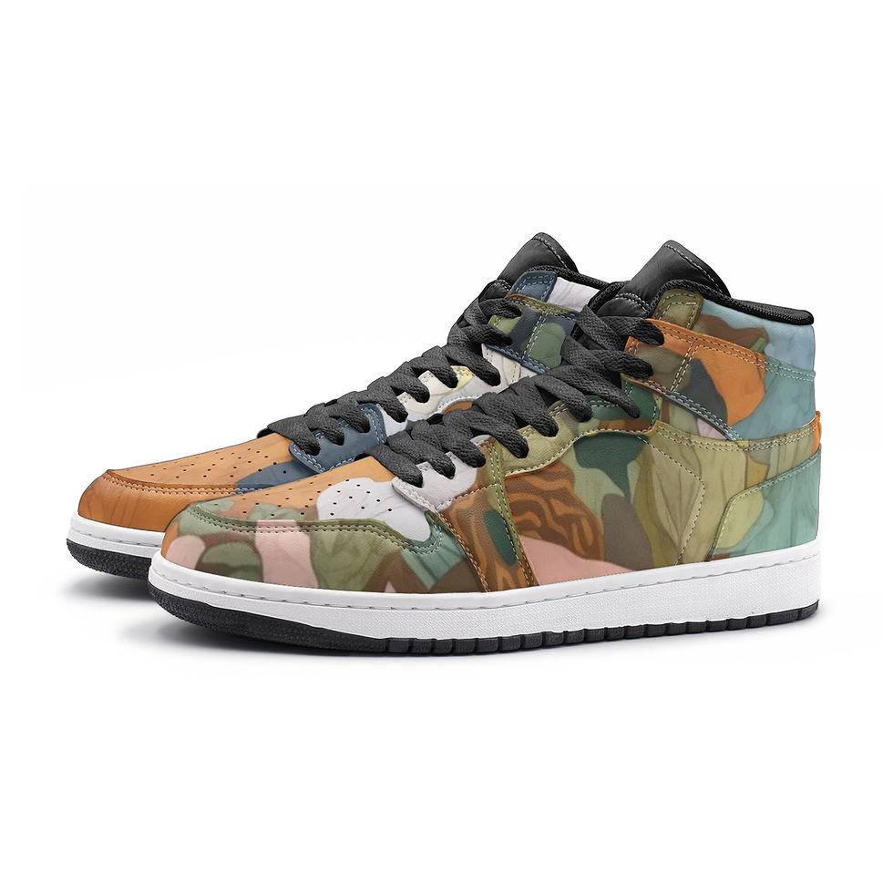 Thumbnail: Forest Beetles High Top Sneakers
