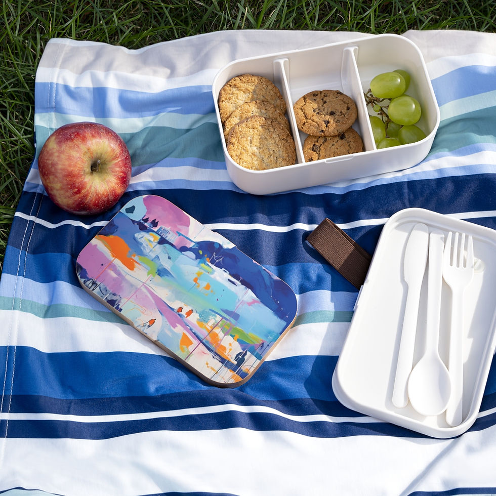 Thumbnail: Coastal Town Bento Lunch Box