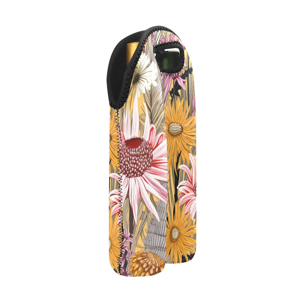 Thumbnail: Sunshine Botanicals Wine Carrier 2-Bottle Wine Bag