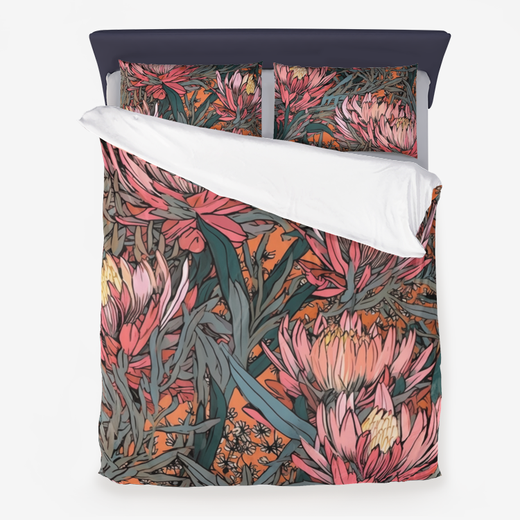 Australian Native Quilt Cover Set native + nomad