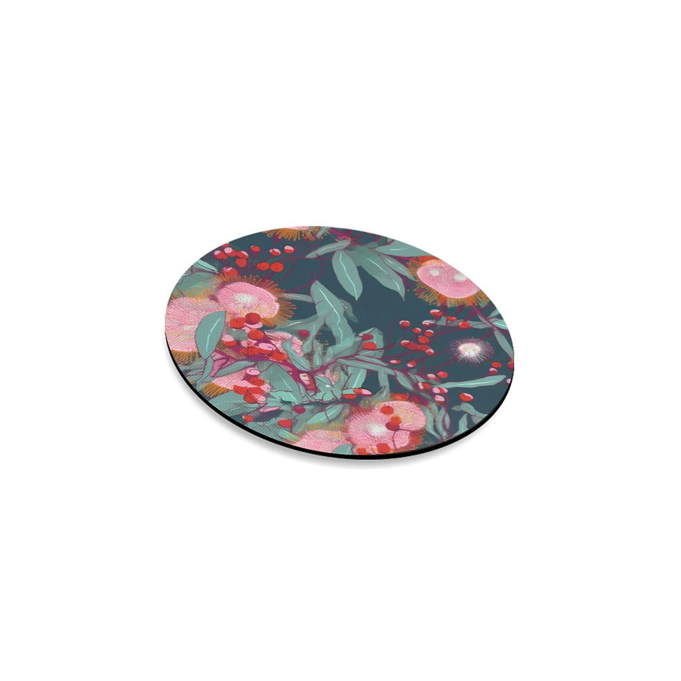 Thumbnail: Festive Gum Coasters Round Coaster
