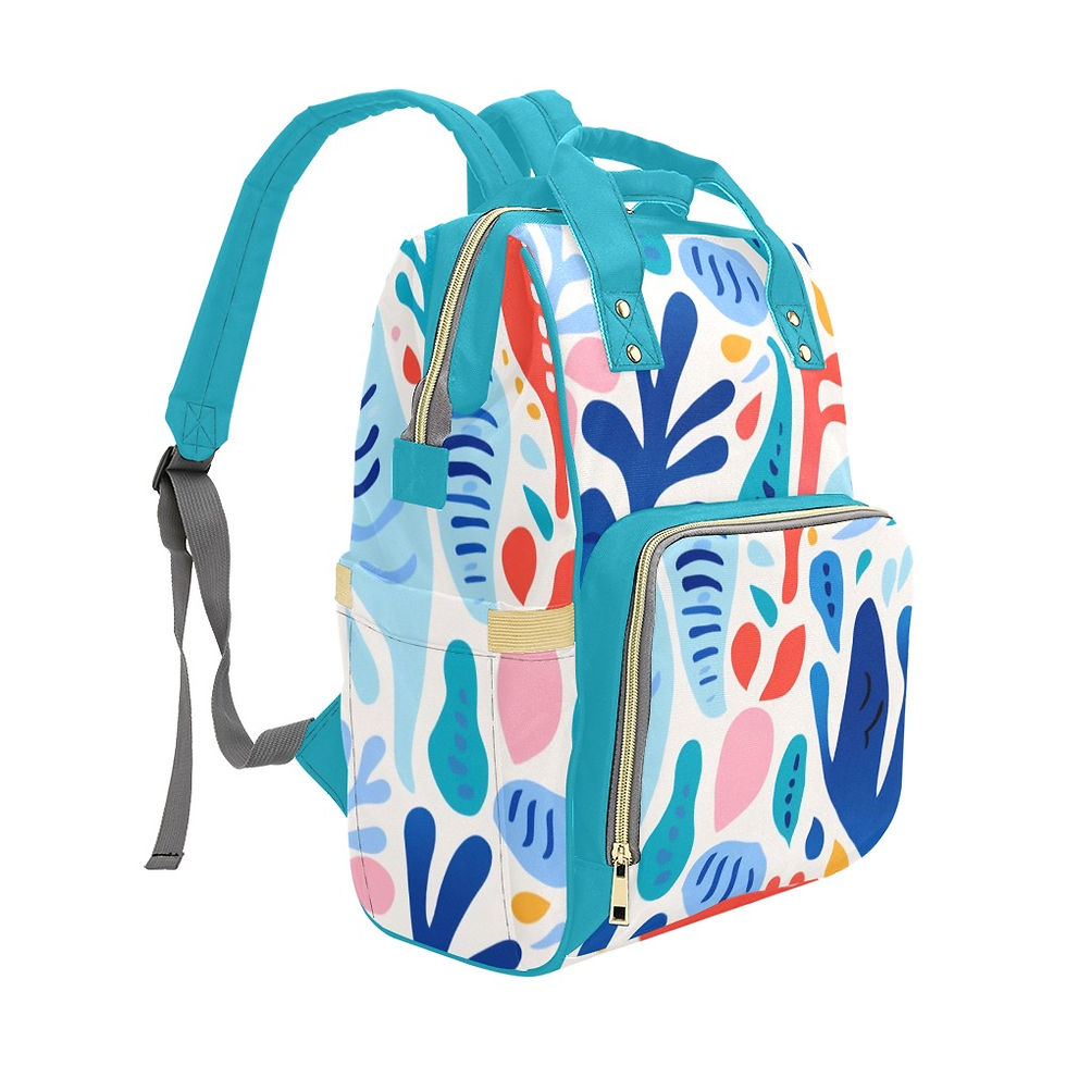 Thumbnail: Primary Coral Multi-Function Backpack