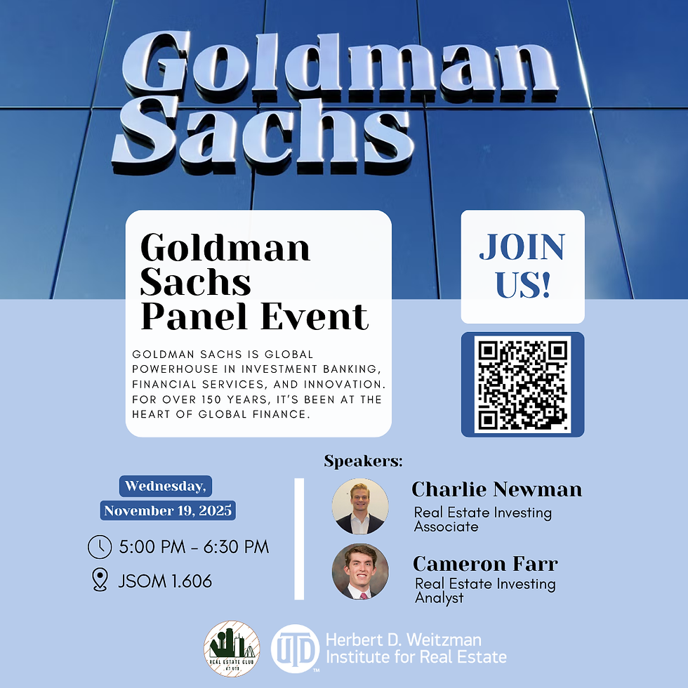 Goldman Sachs - Panel Event