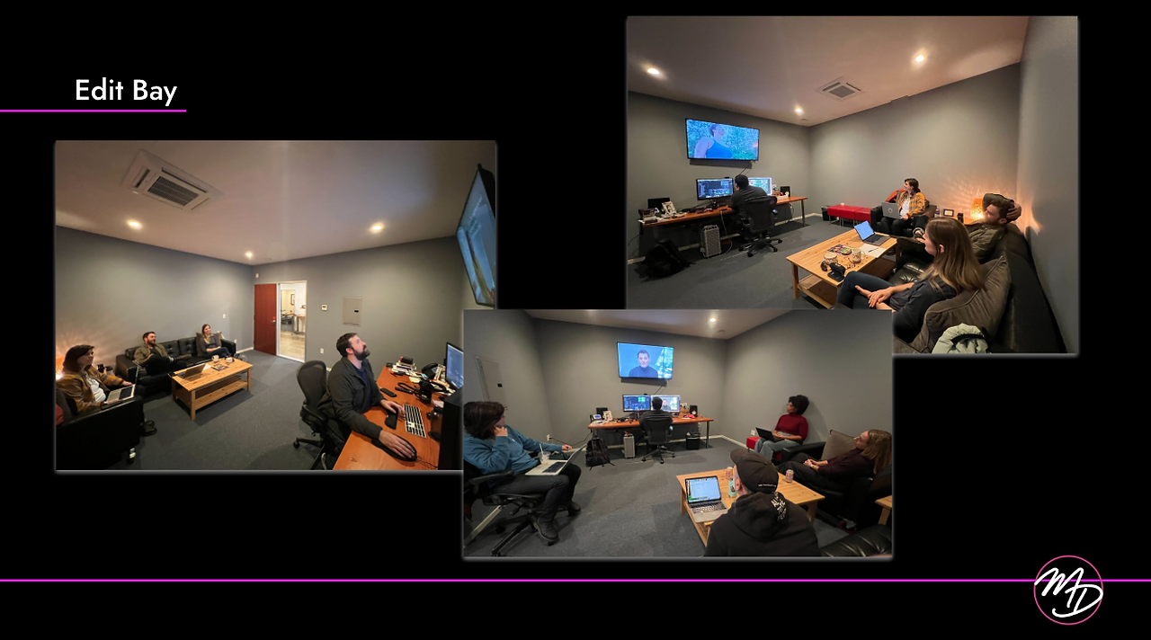 Edit Bay at Oakland Production Hub