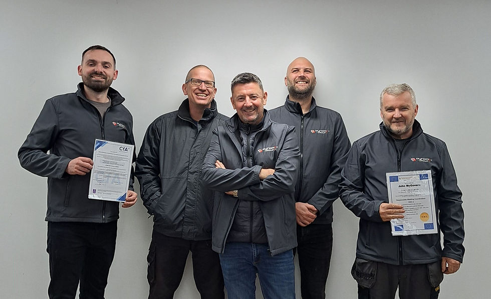 EN1090 Success for Speciality Metal