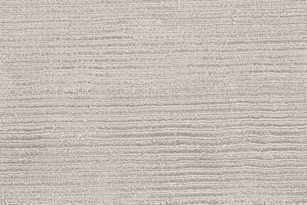 8' X 11' Ivory And Taupe Hand Woven Distressed Area Rug