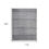 Thumbnail: 10' X 13' Silver Wool Striped Hand Knotted Area Rug