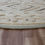 Thumbnail: 6' Round Cream Modern Geometric Area Rug