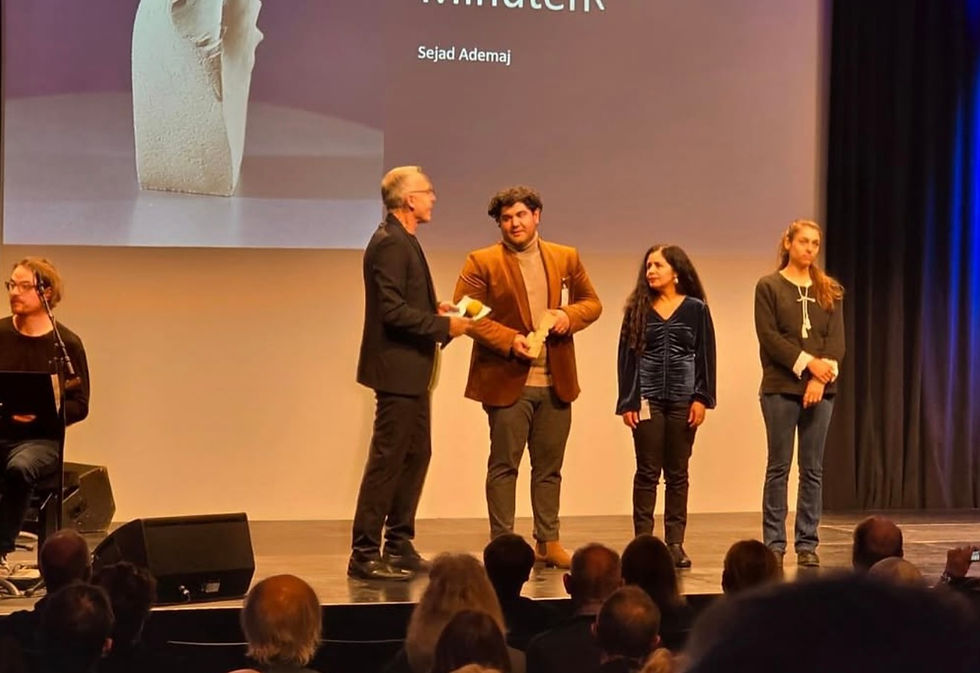 SEJAD ADEMAJ GEWINNT "MENSCHENRECHTS-FILMPREIS"  