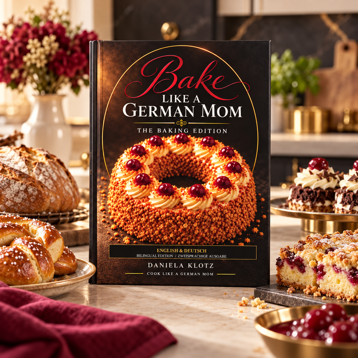 Bake Like a German Mom: The Baking Edition, Bilingual English and German