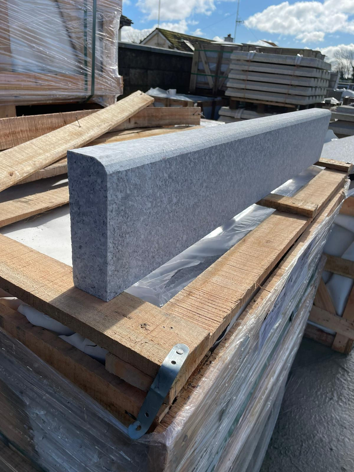 Chinese Granite Smooth Kerb