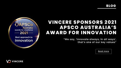 Innovate Always: Vincere Sponsors 2021 APSCo Australia’s Award for Innovation