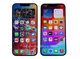 iPhone Screen Repair in Charlotte NC, Before and After