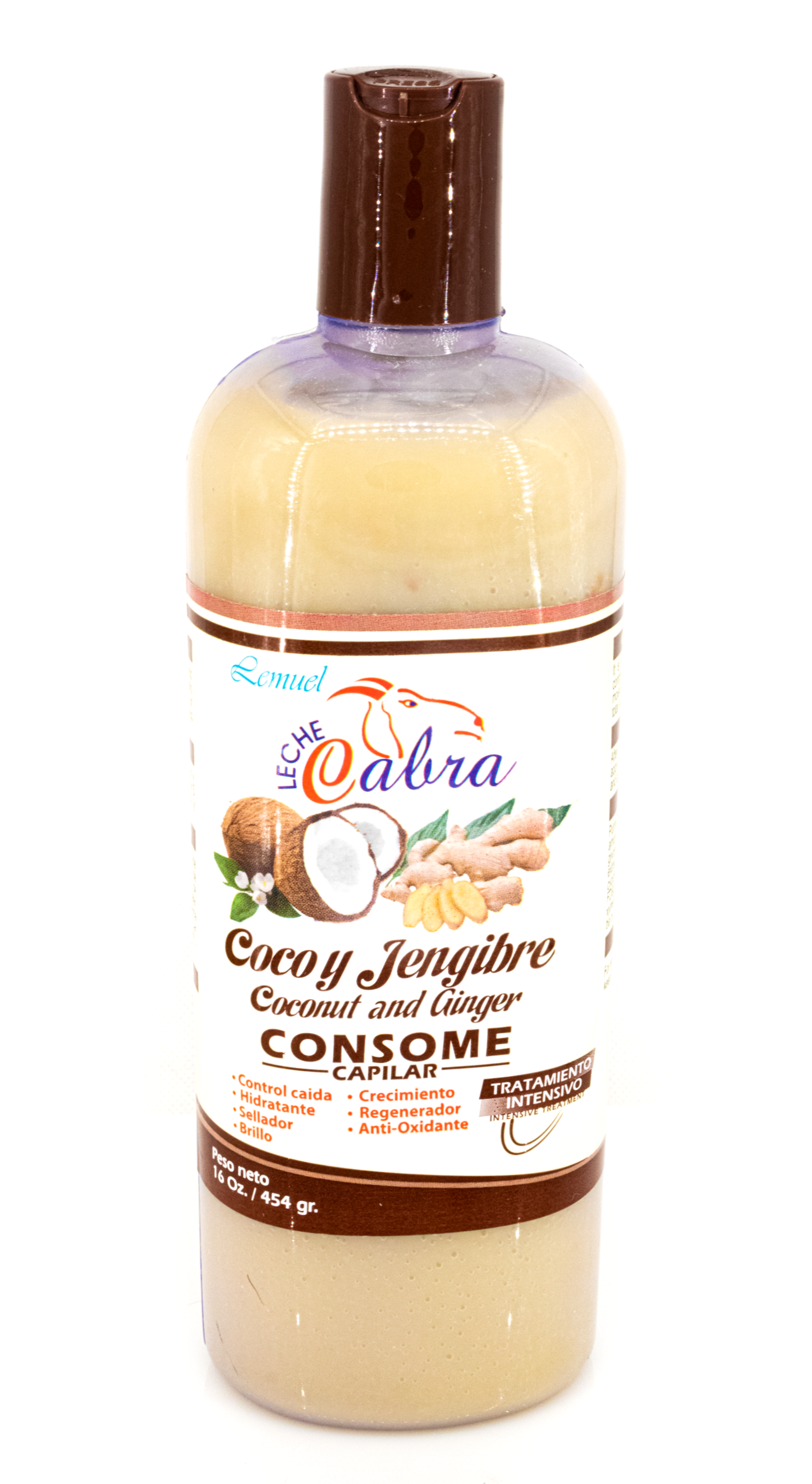 CONSOMÉ COCO Y JENGIBRE 16 ONZ