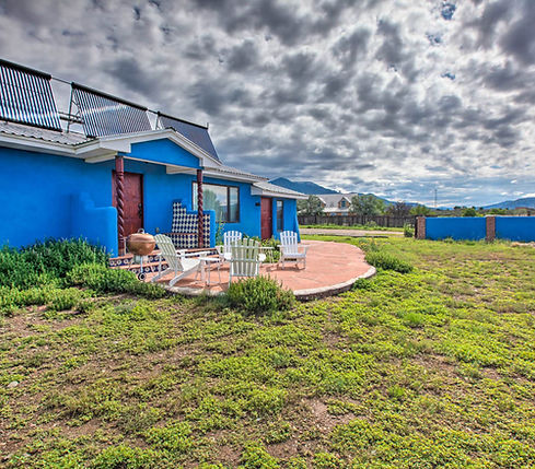 blue adobe vacation rental
