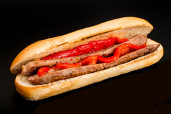 Botifarra amb pebrot