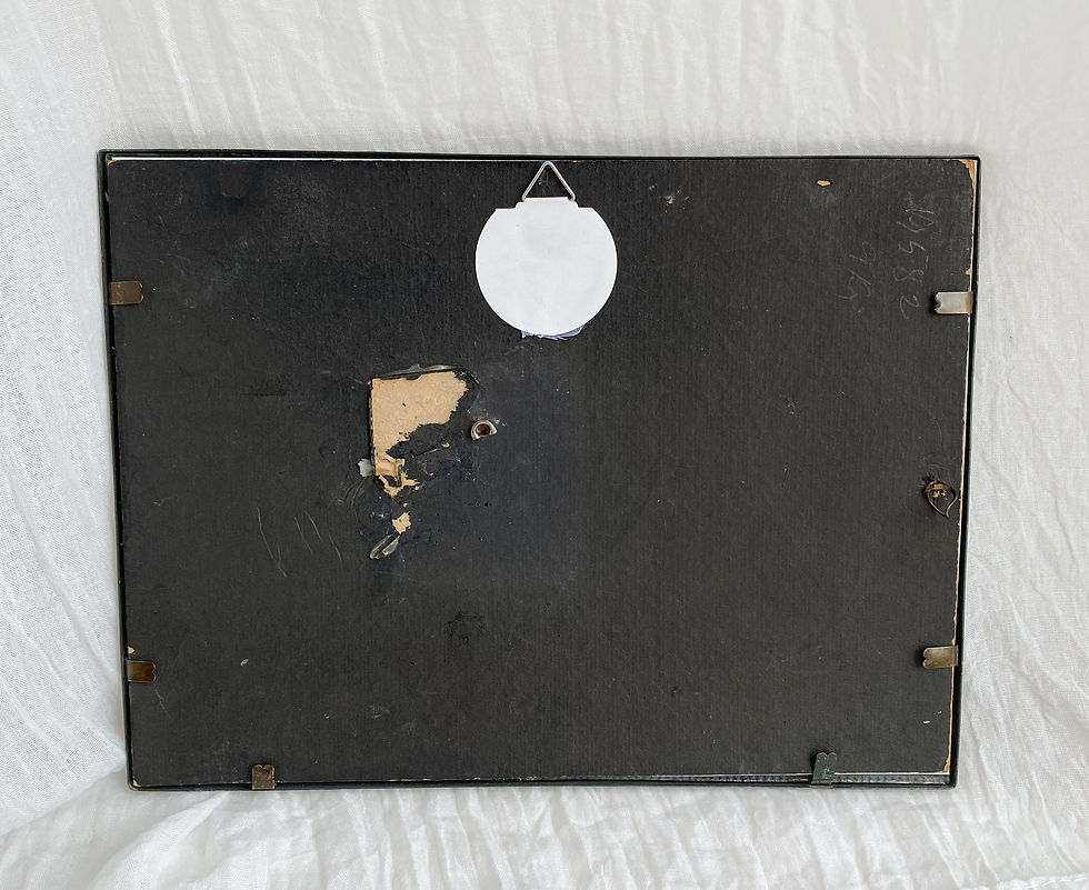 Pikkukuva: Lynx and the Forest Goddess FRAMED PRINT