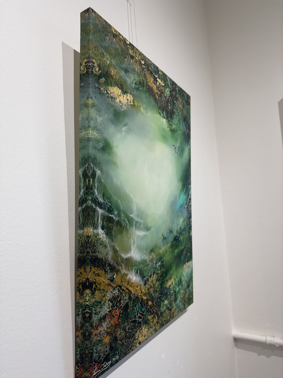 Thumbnail: Sound of the Forest vertical 50 x 70 cm CANVAS print